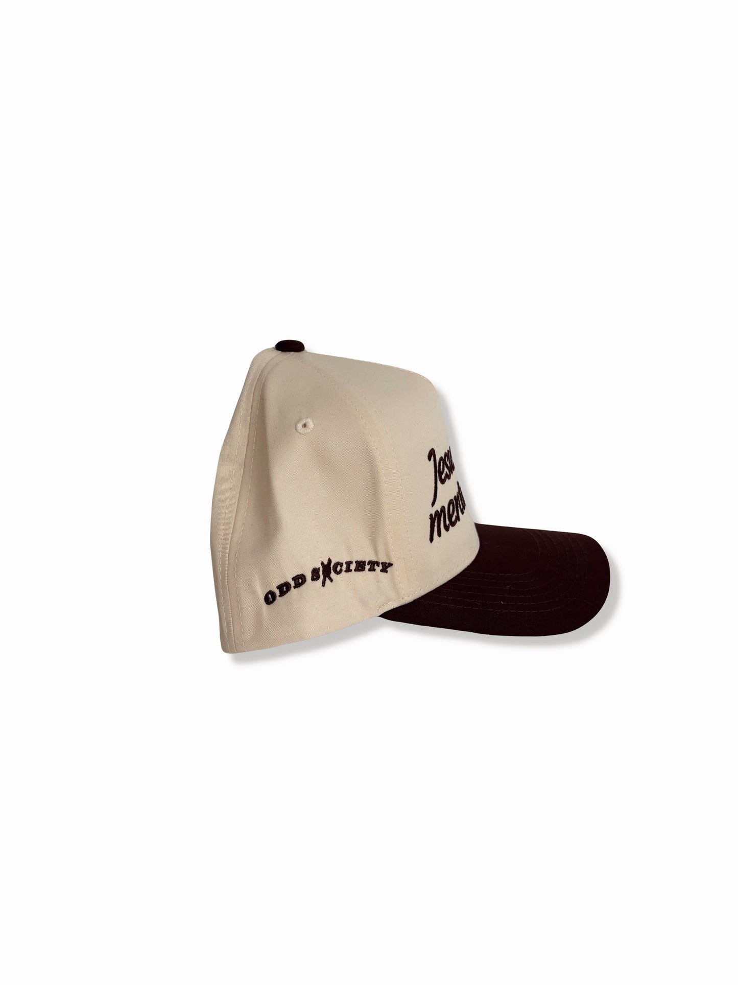 JVMH (Cream / Brown) Snapback